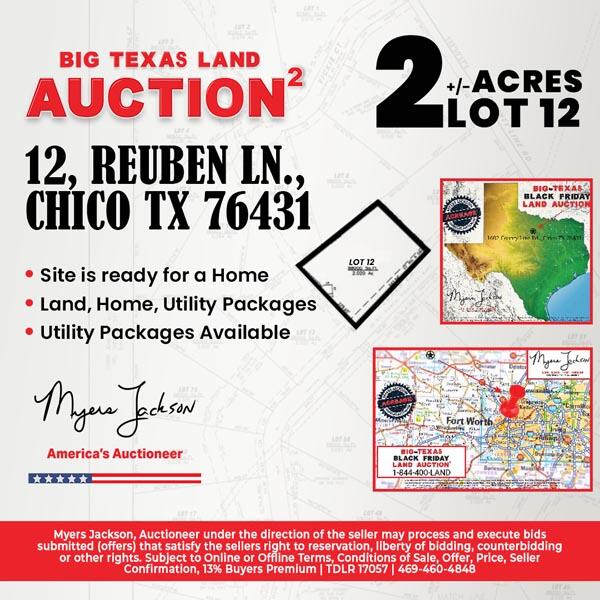 Lot 12 Reuben Ln., Chico TX 76431