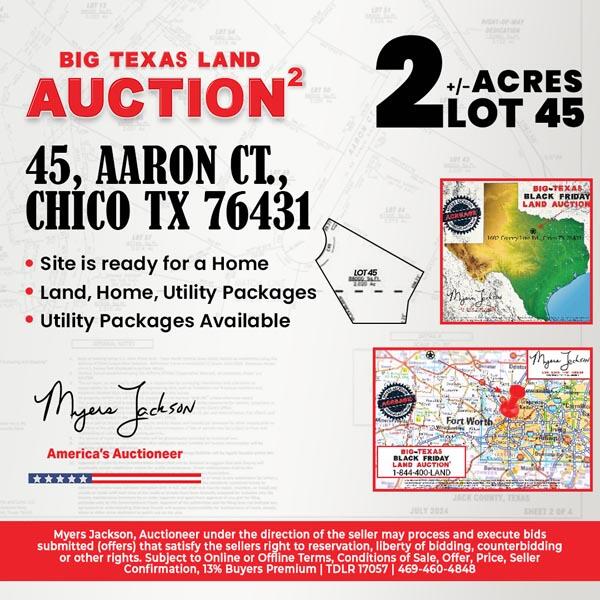 Lot 45 Aaron Ct., Chico TX 76431