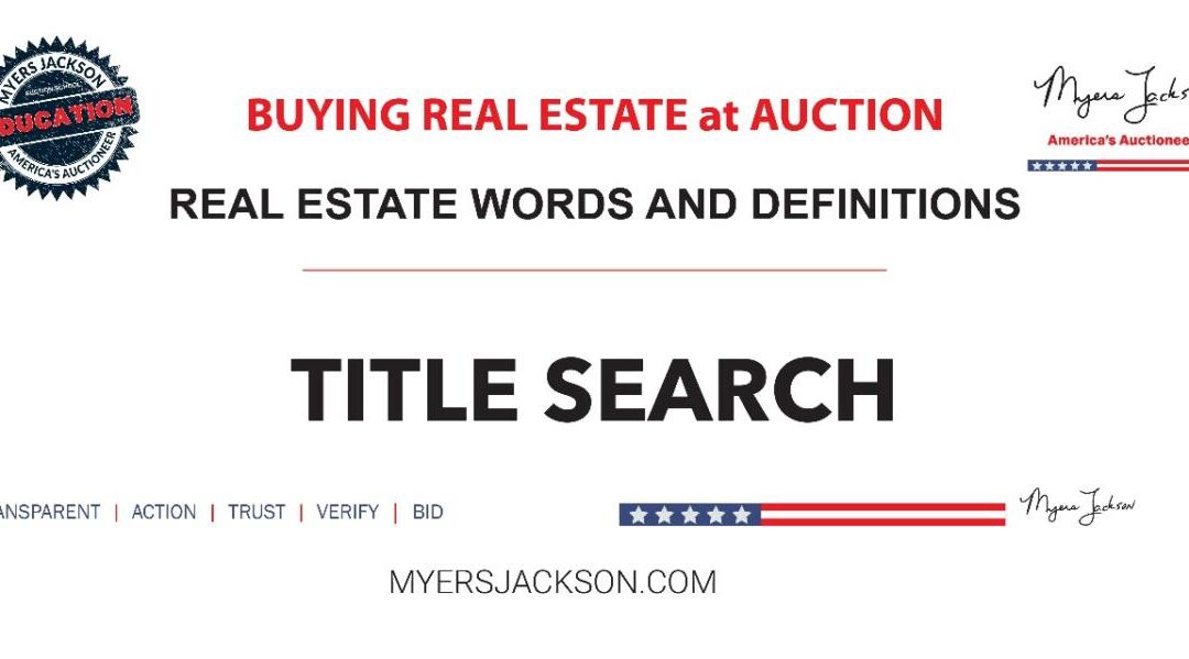 Why is a Title Search essential before closing on a home?