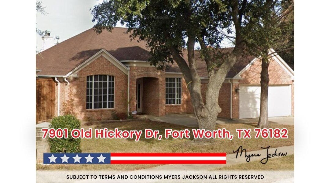 7901 Old Hickory Dr., North Richland Hills TX 76182