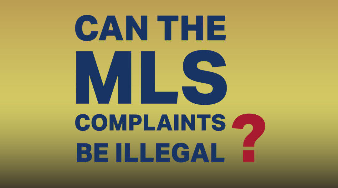 MLS Complaints Real Estate Auction Not Warranted