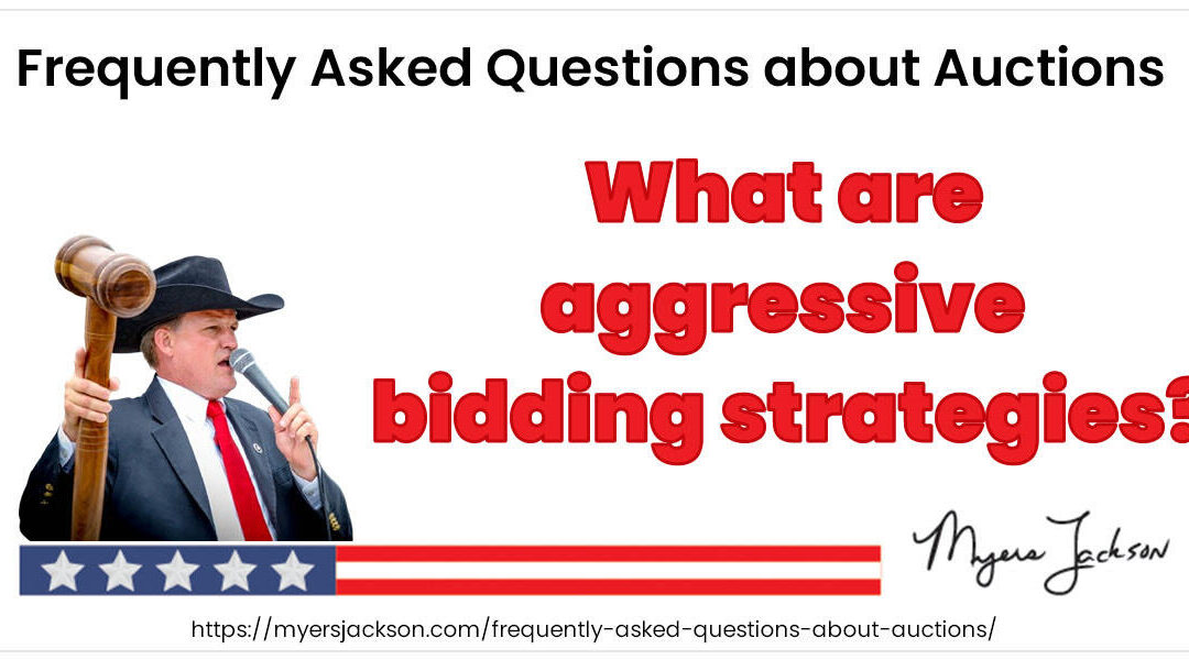 What are aggressive bidding strategies?