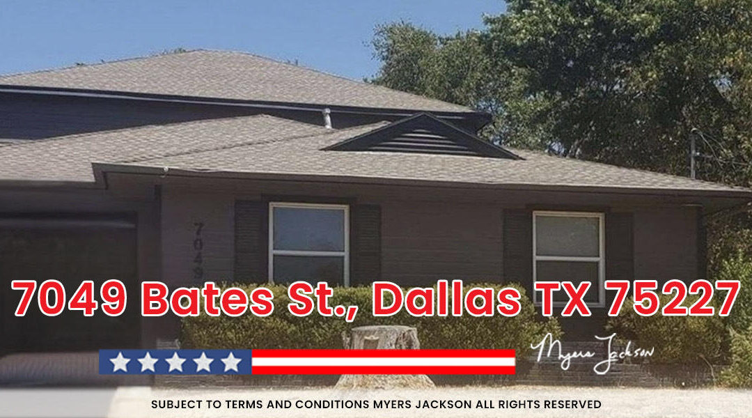 7049 Bates St., Dallas TX 75227