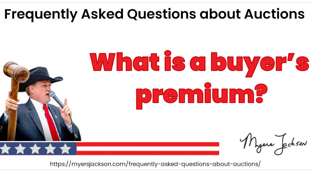 What is a buyer’s premium?