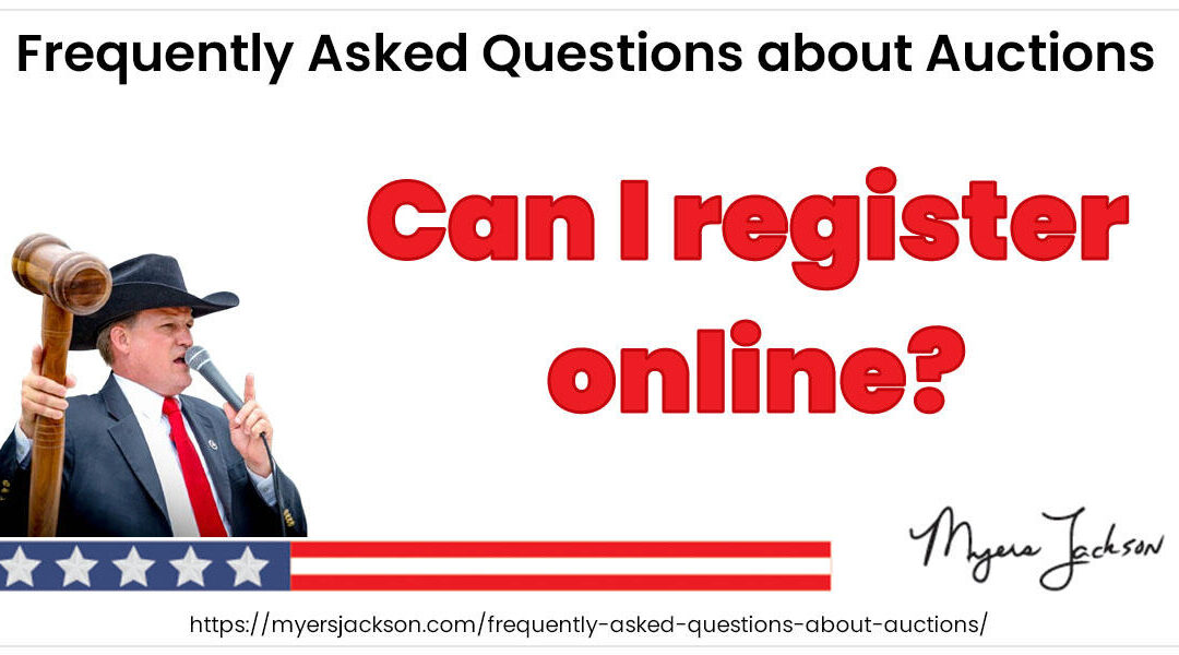 Can I register online?