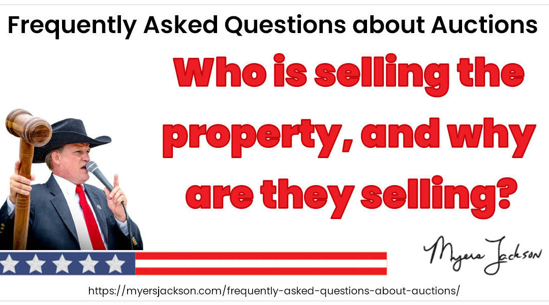 Who is selling the property, and why are they selling?