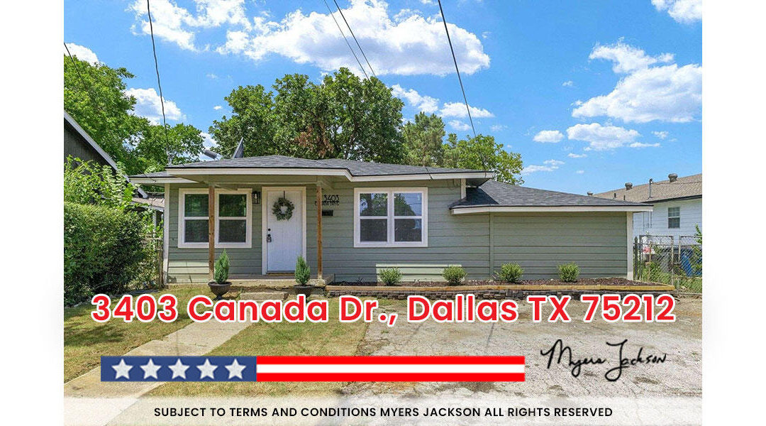 3403 Canada Dr., Dallas TX 75212