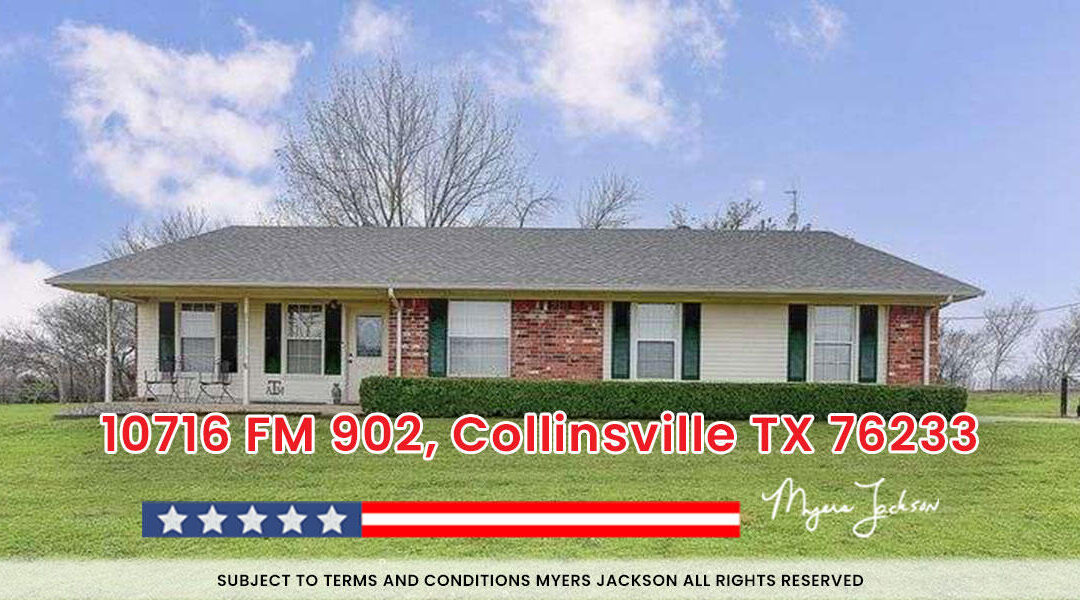 10716 FM 902 Collinsville Texas Home Auction