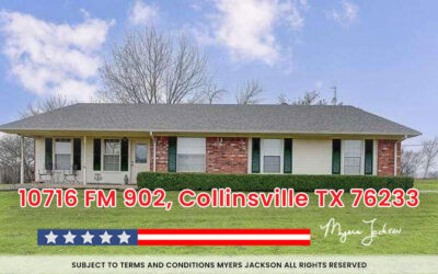 10716 FM 902 Collinsville, Texas Home Auction