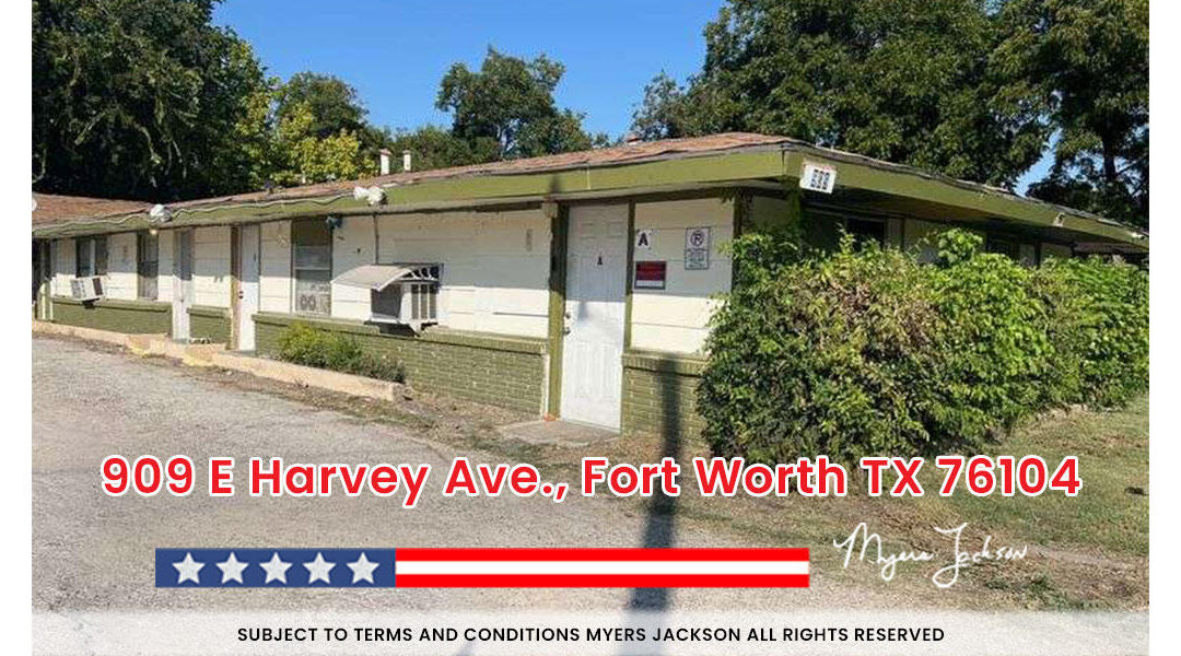 909 E Harvey Ave., Fort Worth TX 76104