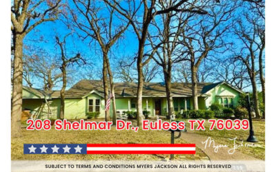 208 Shelmar Dr., Euless TX 76039