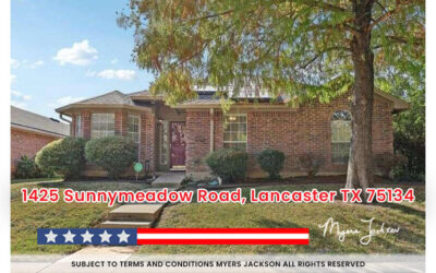 1425 Sunnymeadow Road, Lancaster TX 75134