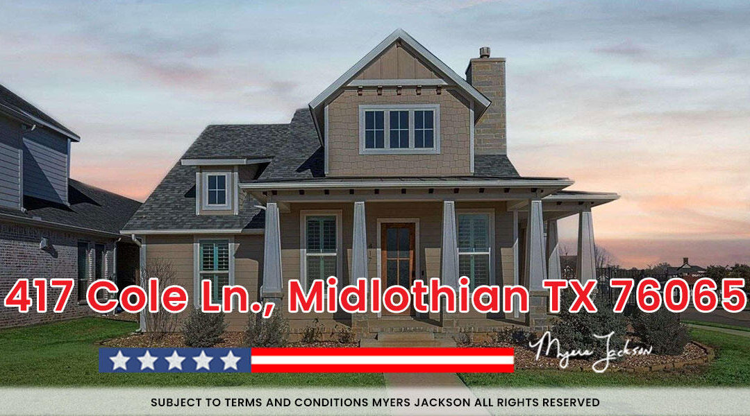 417 Cole Ln., Midlothian TX 76065