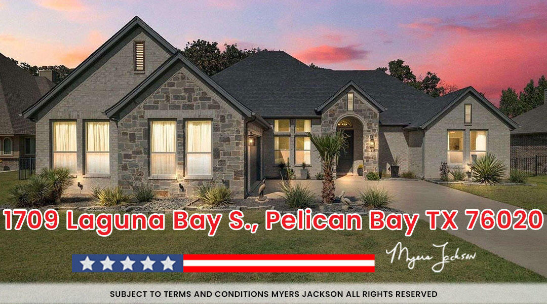 1709 Laguna Bay S., Pelican Bay TX 76020