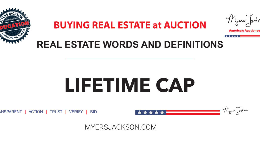 What is a Lifetime Cap and how does it protect borrowers with ARM loans?