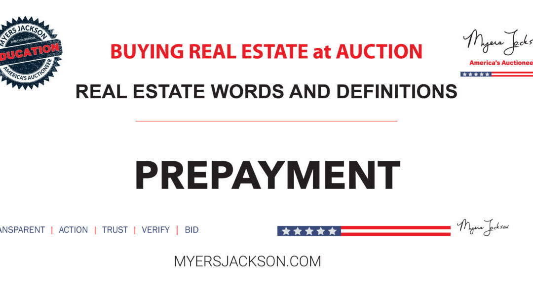 What are the benefits of making a Prepayment on your mortgage?