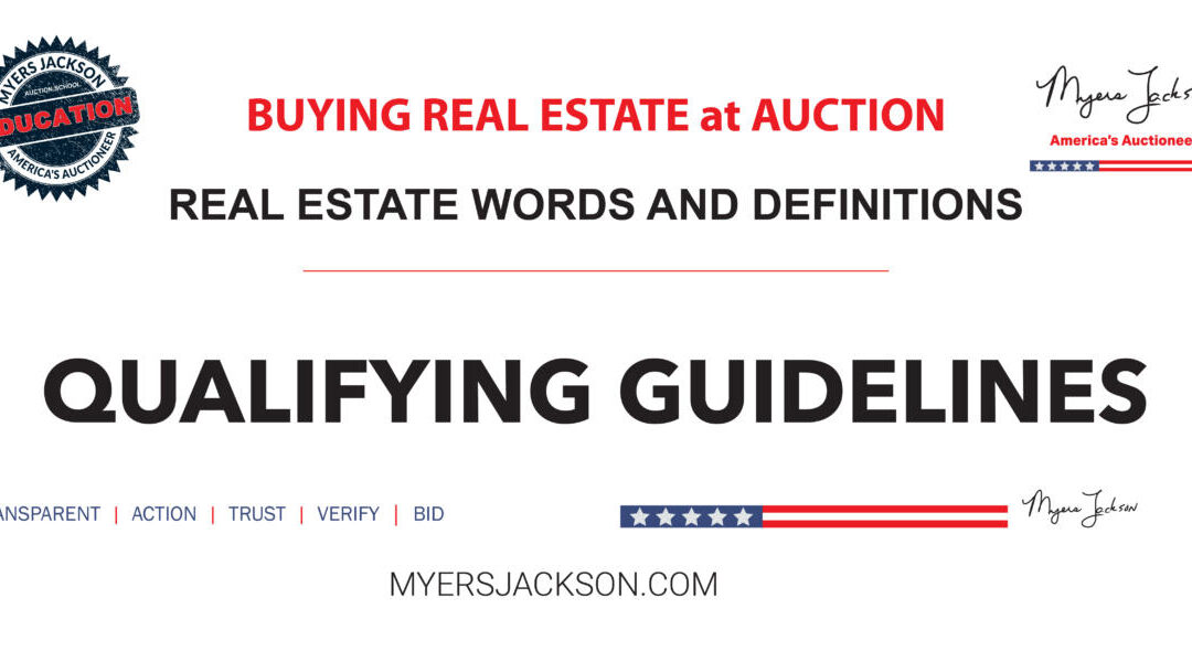 What do lenders look for in mortgage Qualifying Guidelines?