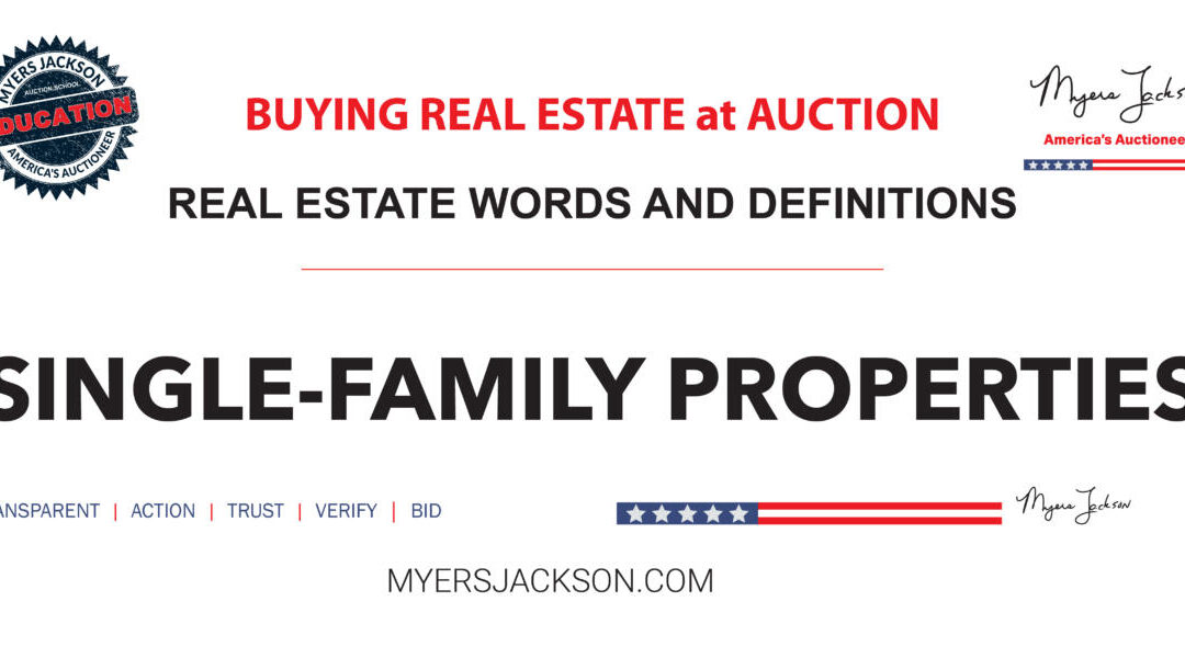 What qualifies as a Single-Family Property in real estate?