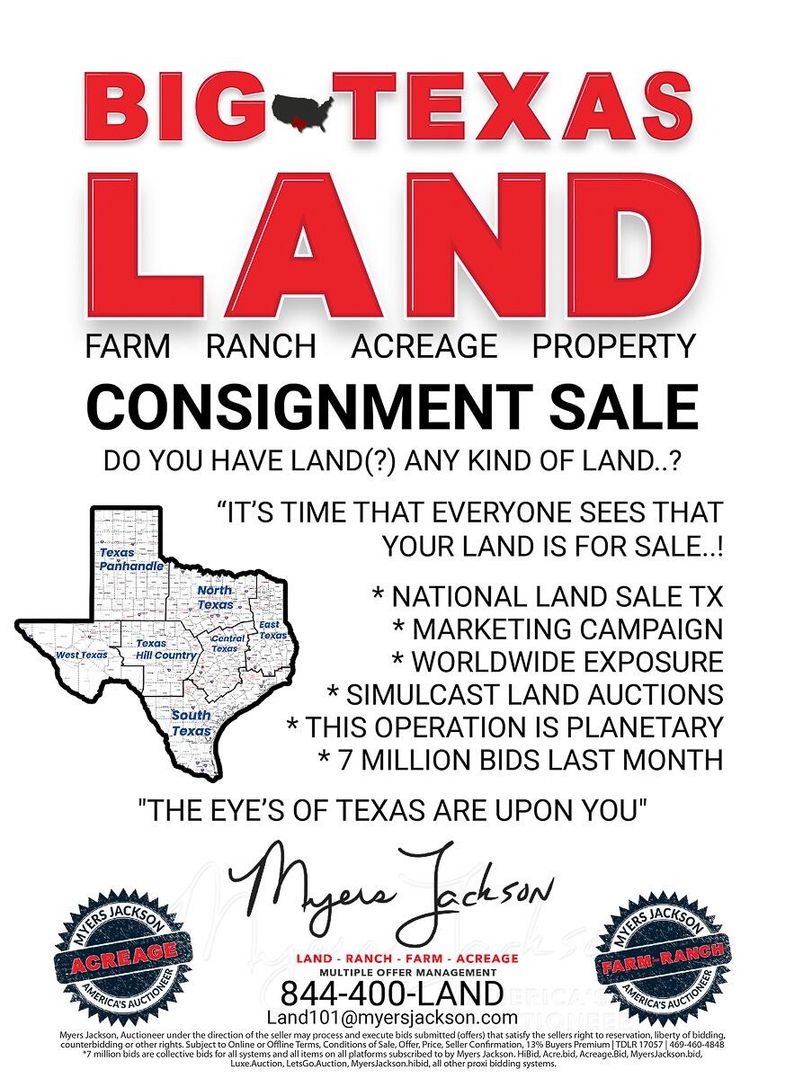 Big Texas Land Auction 