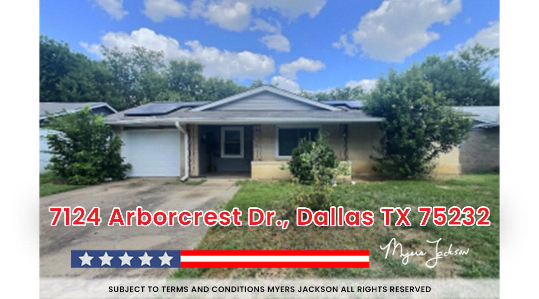 7124 Arborcrest Dr., Dallas TX 75232