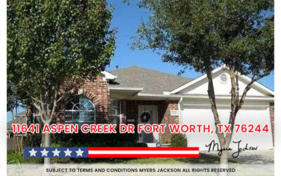 11641 Aspen Creek Dr. Fort Worth TX 76244