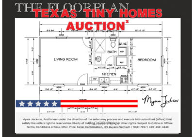 34 Lot No: Tiny Home Auction Sale Brand New Ivy Model 14 x 34