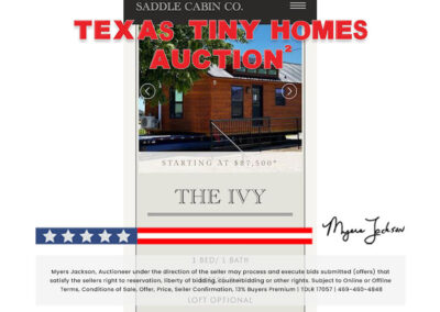 34 Lot No: Tiny Home Auction Sale Brand New Ivy Model 14 x 34