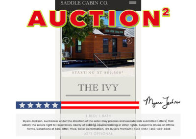 34 Lot No: Tiny Home Auction Sale Brand New Ivy Model 14 x 34