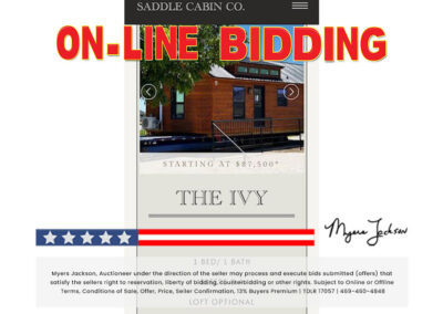 34 Lot No: Tiny Home Auction Sale Brand New Ivy Model 14 x 34