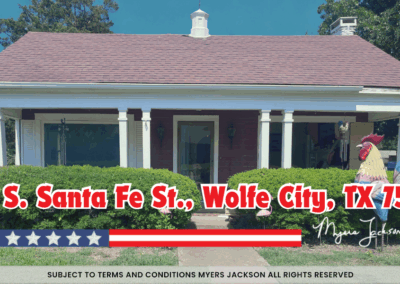 400 S. Sante Fe St., Wolfe City TX 75496
