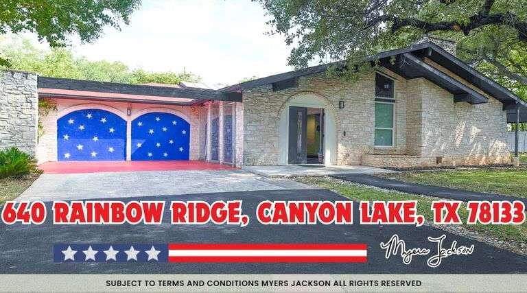 640 Rainbow Rdg., Canyon Lake TX 78133
