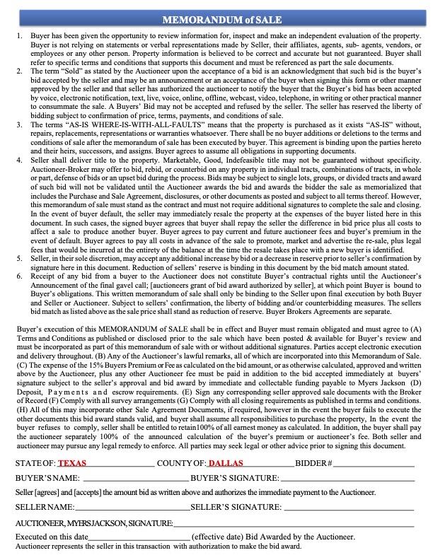 913 Rosewood Hill Drive Garland Texas 75040 ... MyersJackson.com | Real Estate Auction_