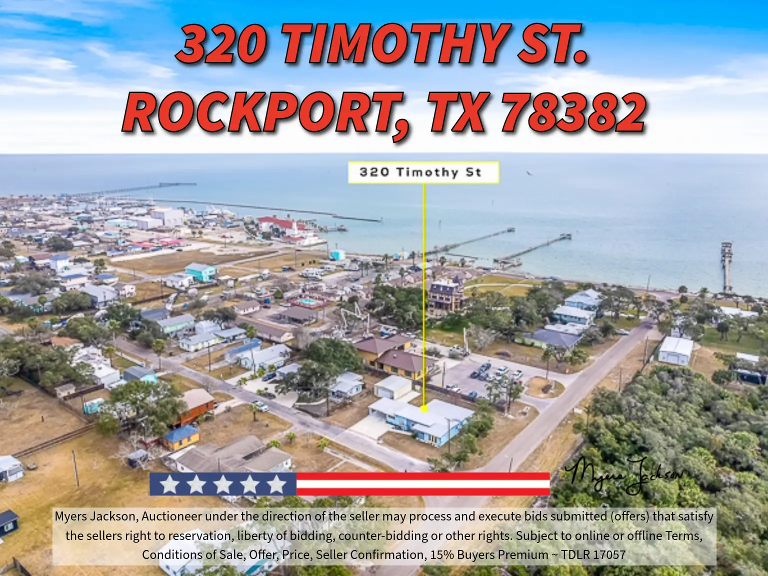 320 TIMOTHY ST ROCKPORT, TX 78382 Aransas Bay