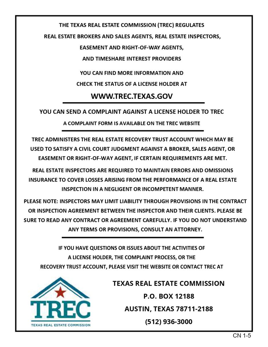 Information About Brokerage Services , Myers Jackson Broker, Auctioneer