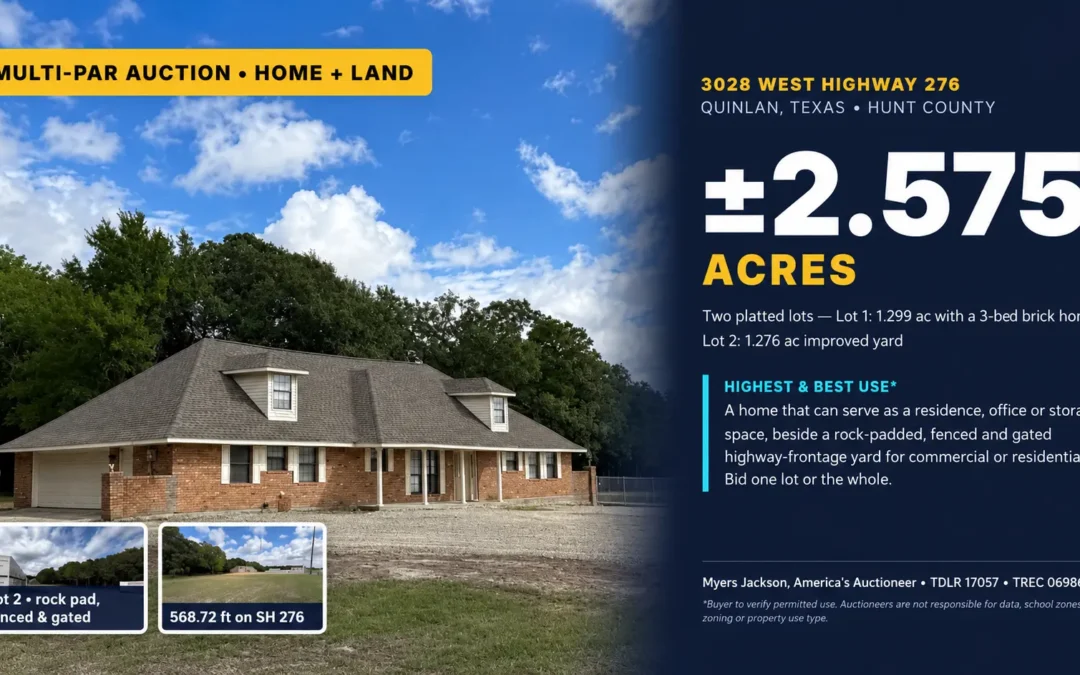 3028 Highway 276 Quinlan Texas 75474 Texas Real Property Auction